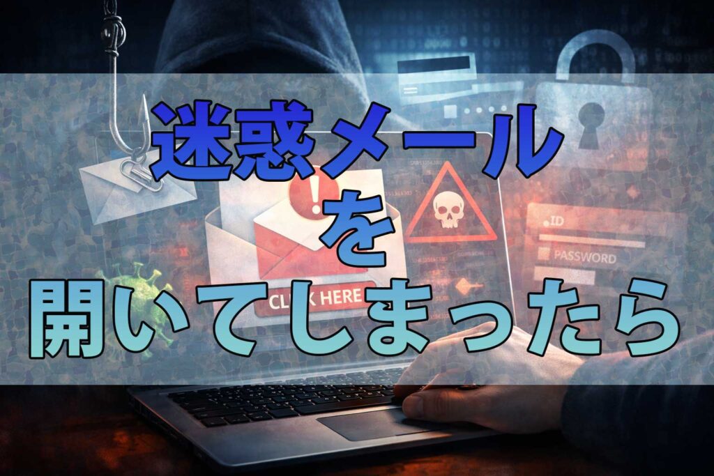 迷惑メールを開いたら終わり？開封・クリック・添付ファイル別のリスクと対処法を解説 - SPAMライブラリ